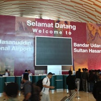 Photo taken at Sultan Hasanuddin International Airport (UPG) by Tommy R. on 4/29/2013