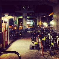 上野駅地下鉄本社前自転車置場