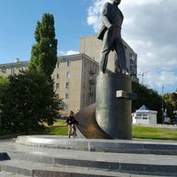 Photo taken at Памятник Ю.А. Гагарину by Nikola P. on 9/13/2016