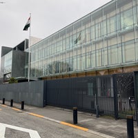 Photo taken at Embassy of India by nakanao on 2/25/2023