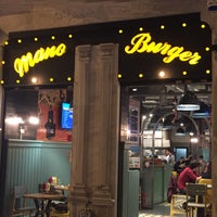 Photo taken at Mano Burger by Adem B. on 2/27/2015