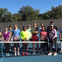 Photo taken at Sharon Lester Tennis Center by Stacy M. on 11/4/2018