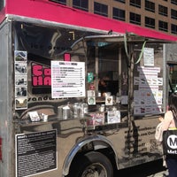 Photo taken at Coolhaus Truck by Darin on 2/26/2013