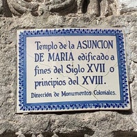 Photo taken at Parroquia de la Asunción de Santa María by Tequila on 1/26/2020