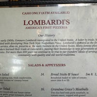 Photo taken at Lombardi&amp;#39;s Coal Oven Pizza by Helen Do (. on 5/9/2023