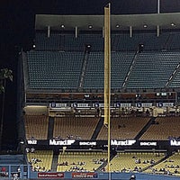 Photo taken at Right Field Foul Pole by Sid P. on 5/14/2013