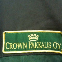 Photo taken at Crown Pakkaus Oy by Leif S. on 12/19/2012