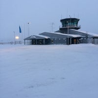 Photo taken at Enontekiö Airport (ENF) by James O. on 12/24/2015