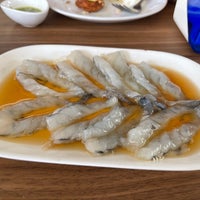 Photo taken at Laem Cha-Roen Seafood by Earth S. on 4/13/2021