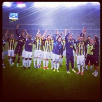 Photo taken at Ülker Fenerbahçe Şükrü Saracoğlu Stadium by Sena Y. on 5/13/2013