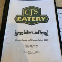 Photo taken at CJ&amp;#39;s Eatery by nic t. on 8/14/2019