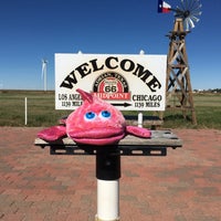 Photo taken at Route 66 MidPoint by Bob F. on 10/15/2017