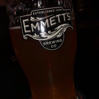 Photo taken at Emmett&#39;s Brewing Company by Bob F. on 4/22/2018