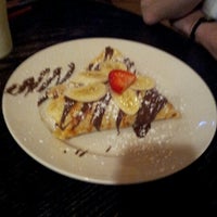 Photo taken at Yorkville Creperie by Marie K. on 10/14/2012