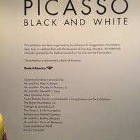 Photo taken at Picasso Black and White exhibition by Juan E. on 5/23/2013