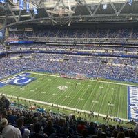 Photo taken at Lucas Oil Stadium by Chad on 10/9/2023