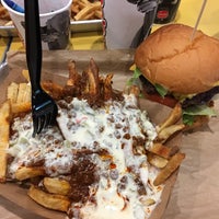 Photo taken at MOOYAH Burgers, Fries &amp;amp; Shakes by Amy L. on 6/14/2017