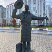 Photo taken at Памятник Юрию Деточкину by Alevtine M. on 5/8/2021
