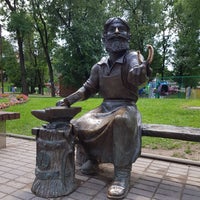Photo taken at Памятник скобарю by yorik on 6/13/2019