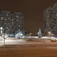 Photo taken at Площадь Защитников Неба by yorik on 1/3/2019