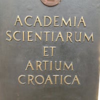 Photo taken at Hrvatska akademija znanosti i umjetnosti by Ilgar A. on 10/11/2012