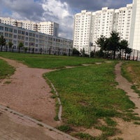Photo taken at Футбольное поле by Alexander M. on 7/25/2013