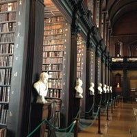 Photo taken at Trinity College Old Library &amp;amp; The Book of Kells Exhibition by Marina B. on 5/2/2013