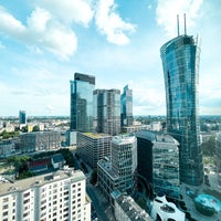 Photo taken at Hilton Warsaw City by Denis on 7/4/2022
