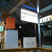 Photo taken at Santorini Greek Cuisine by Shirley R. on 10/24/2012