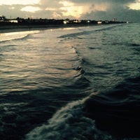 Photo taken at Flagler Beach Pier by Theresa P. on 7/27/2015