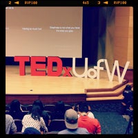 Photo taken at TEDxUofW by Jeremy R. on 5/3/2015