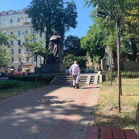 Photo taken at Пам&amp;#39;ятник Пилипу Орлику by Boo on 7/20/2020