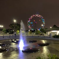 Photo taken at Kasai Rinkai Park Fountain by くそむし on 10/1/2023