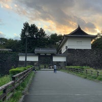 Photo taken at Shimizumon Gate by ひじ(TOMEIBUS) on 10/21/2023