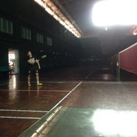 Photo taken at S.T. Badminton Court by Pchy T. on 12/30/2015