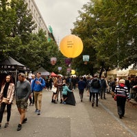 Photo taken at Lucemburská ulice by Lucka O. on 9/18/2021