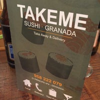 Photo taken at Takeme Sushi by José Miguel G. on 12/9/2016