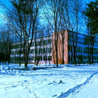 Photo taken at Средняя школа № 163 by Alex G. on 3/17/2013