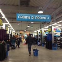 Photo taken at Decathlon by Marialù C. on 1/2/2013