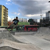 Photo taken at skatepark constituyentes by Brujo B. on 7/31/2017