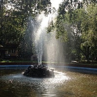 Photo taken at Двор с фонтаном by Alexandra B. on 9/9/2013