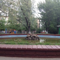 Photo taken at Двор с фонтаном by Alexandra B. on 5/14/2013
