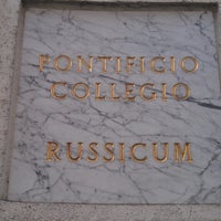 Photo taken at Pontificum Collegium Russicum by Misha F. on 4/24/2014