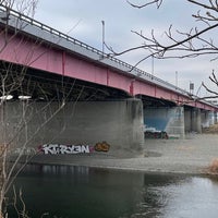Photo taken at 多摩川橋 by Ryan T. on 1/14/2021