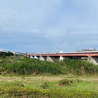 Photo taken at 多摩川橋 by Ryan T. on 7/11/2020