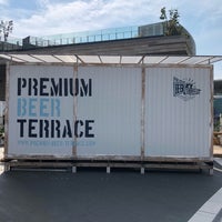 Photo taken at PREMIUM Beer Terrace by the beach by Ryan T. on 8/10/2018