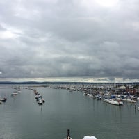 Photo taken at Wightlink Lymington Ferry Terminal by Harold D. on 10/9/2017