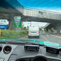 Photo taken at 稲城大橋 by Willem on 9/9/2022