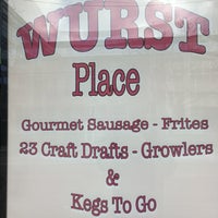 Photo taken at The Wurst Place by John L. on 2/24/2017