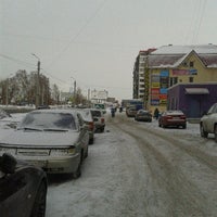 Photo taken at Остановка «Магазин Шатура» by Мария П. on 2/2/2013